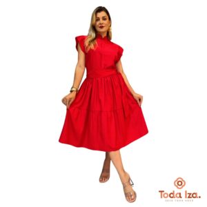 Vestido Aurora - Vermelho