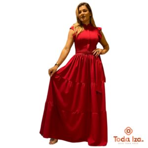 Vestido Iris - Vermelho